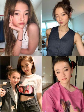 MEOVV第一個公布的成員是她！當年混血小Jennie長大了！成Rosé師妹、還是YG團寵？