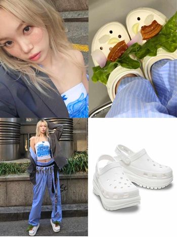 金采源太餓了？！腳踩Crocs鞋扣是「生菜包肉」笑爆網友！同款洞洞鞋得買起來！
