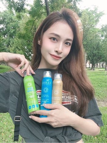 SHILLS｜360度零死角細緻防曬噴霧太深得我心☀️