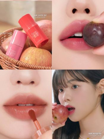  搶先看! 水彩般的染唇水唇釉，rom&nd 全新唇彩系列 𝗕𝗔𝗥𝗘 𝗪𝗔𝗧𝗘𝗥 𝗧𝗜𝗡𝗧~