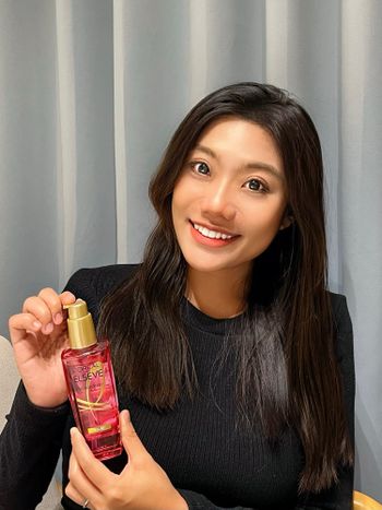 毛燥髮救星LOREAL初戀晨曦玫瑰香水髮油🌹