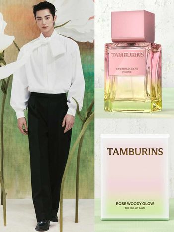 邊佑錫攜手韓國小眾香氛品牌TAMBURINS，推出夏季限定顏值爆表「白玫瑰香氛系列」、代購勢必爆單！