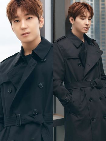 克拉的老公來了！SVT全圓佑IG狂更新Burberry「菁英上班族」穿搭太誘人！