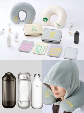 2024週年慶最可愛滿額贈！IPSA x 原田治獨家聯名，旅行必備頸枕、化妝包只送不賣！