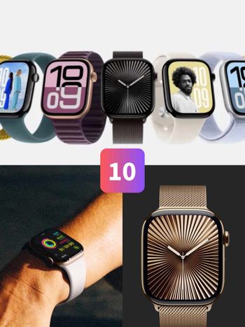 史上最薄的Apple Watch！Apple Watch 10必買亮點、售價一次看，全新三色「鈦金屬」材質美炸！
