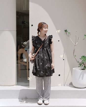 黑白搭配ootd🖤