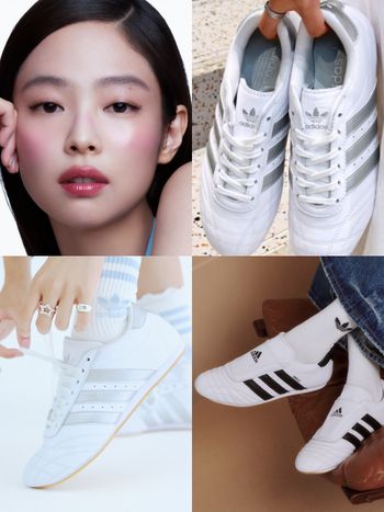 愛迪達最難搶「Jennie款薄底鞋」來了！跆拳道球鞋「鞋帶版本」新款終於開賣！