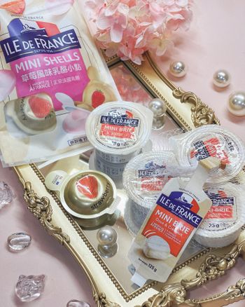[解饞小點]法蘭希草莓乳酪與迷你布里起司🧀