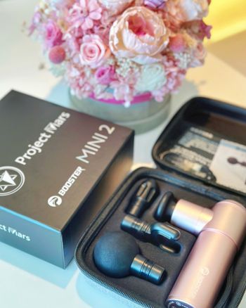[好物推推]Booster MINI 2肌肉放鬆迷你強力筋膜槍，一鍵趕走痠痛