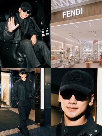 Rain深夜抵達台北！將出席FENDI精品店開幕派對、終於可以看到雨神本人！