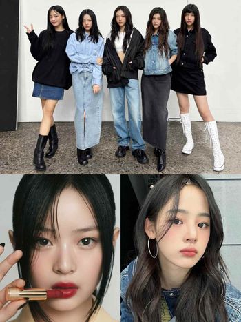 最勇敢的革命女團！NewJeans顯瘦髮型範本，Danielle復古羊毛捲、hanni瀏海無辜感爆棚！