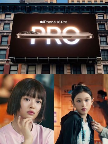 直播風波後NewJeans努力營業中！驚喜現身iPhone 16 Pro廣告！看了好想馬上換手機！