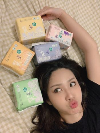 來自韓國有機純棉衛生棉品牌 本恩 organic bon Ocbon