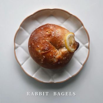 ▫️京都▫️今日吃「RABBIT BAGELS」美味糖漬檸檬皮貝果 京都貝果專賣店