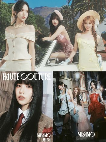 TWICE日本小分隊MISAMO回歸預吿！MOMO變身金髮芭比、MINA黑長直、SANA齊瀏海美出新高度！