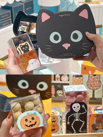 2024萬聖節糖果推薦！精品軟糖sugarfina「詭怪幽靈軟糖、黑貓糖果禮盒」Q到捨不得送！