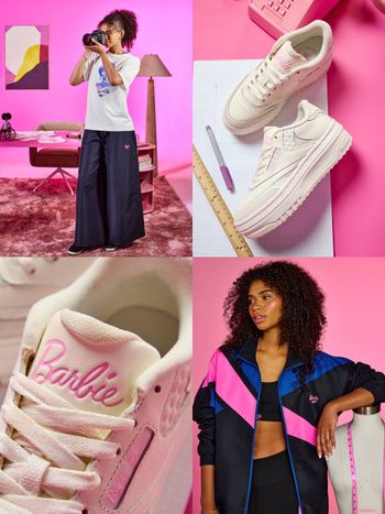 芭比聯名好夢幻！Reebok X Barbie超顯瘦厚底鞋、一穿增高五公分以上！