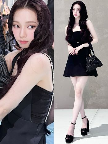 PRADA小公主Karina狂發看秀日記！人間美腿全場都在看、超頂級待遇曝光！