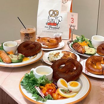 ▫️大阪▫️今日吃「petit pretzel」口味多到選擇障礙的蝴蝶扭結鹼水麵包