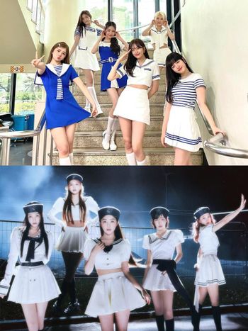 韓網熱議6組韓國女團水手服舞台造型！IVE制服造型好可愛、Red Velvet回歸概念太經典！