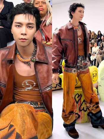 NCT Johnny野性冷臉風降臨Acne Studios大秀！188公分大長腿螢幕塞不下！