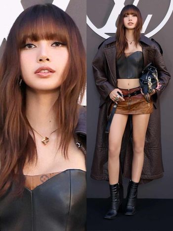 找她代言就對了！Lisa空降LV大秀「模特級長腿」女王氣場全開！頂級待遇統治時裝周！