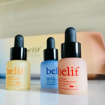 LG集團也有保養品/belif超能精華七日組