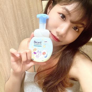 聯名BT21，不能不知道的產品（1） #biore洗顏慕斯