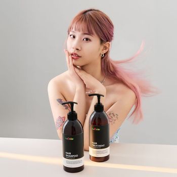 Facecolor首度聯名洗髮精🧴調理露💗