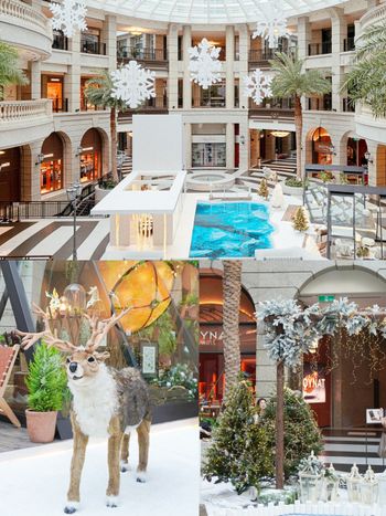 2024聖誕節信義區最美打卡點！BELLAVITA聖誕佈置「北境之森」搶先看、玻璃溫室+雪地造景美翻天！