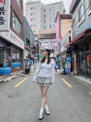 160cm韓國旅遊 簡約小穿搭ꪔ̤̮ 🇰🇷