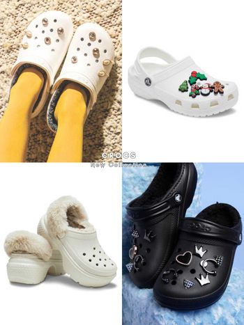 Crocs又來搶錢！毛毛版本「洞洞鞋、雪屋厚底鞋」還有聖誕樹、雪人鞋扣可愛到爆！