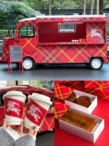 Burberry聖誕餐車來了！聯手精品甜點「承繼」焦糖起司蛋糕、肉桂阿曼超療癒！