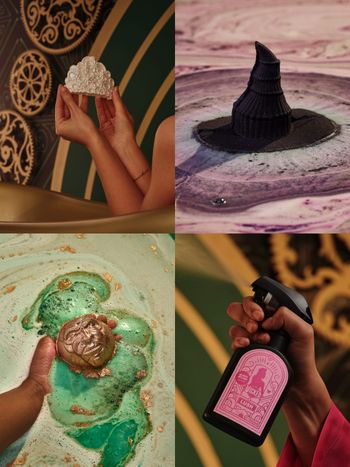 LUSH《魔法壞女巫》限量聯名香氛沐浴品上市！飛天掃帚、奧茲大王、神奇魔杖...，帶你進入奧茲國魔法沐浴時光！