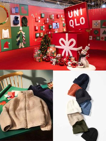 只有三天！UNIQLO夢幻聖誕小屋快閃信義區！禮物裝置、手作聖誕樹小卡...快來朝聖！