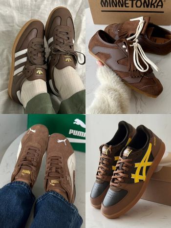 2025準爆款！5雙「摩卡慕斯」棕色球鞋盤點！PUMA、愛迪達...這雙是MiuMiu平替？！