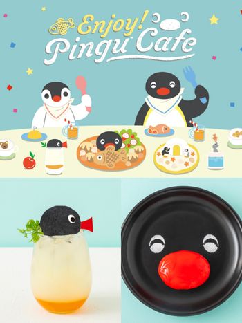 最近在東京的快看！企鵝家族咖啡廳這天登場、超可愛「Pingu起司蛋糕、拉花拿鐵」必點菜單一次看！