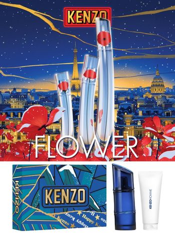 2024年末送禮首選！KENZO夢幻花香調「罌粟花香水禮盒」、海洋香調「藍色海洋淡香水組合」，男女皆適用！