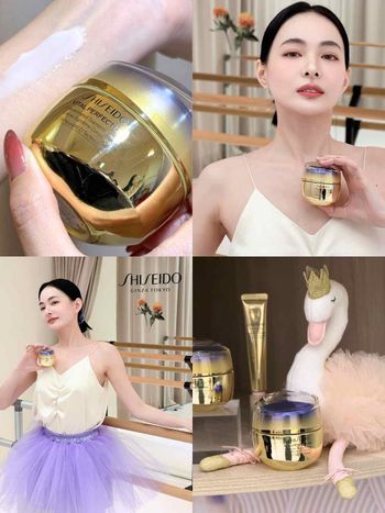 芭蕾舞伶優美輪廓線！資生堂最高濃度「緊緻精雕霜」獨家「輪廓精雕科技」，打造天鵝頸＋小V臉天花板！