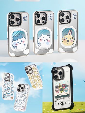 吉友發瘋！CASETiFY吉伊卡哇聯名終於來了！「飛機窗小八貓、墨鏡兔兔」想秒換手機殼！