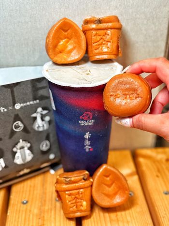 茶湯會新品焙茶系列還有雞蛋糕👍👍
