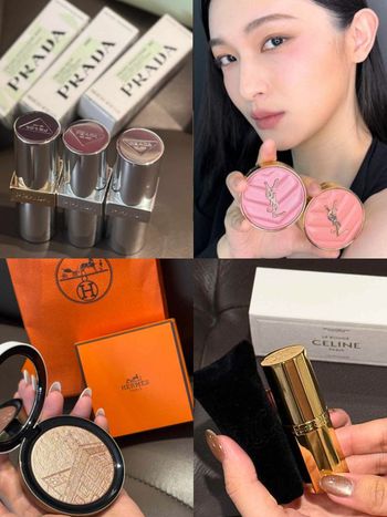 年度必收「十大精品美妝」總盤點！PRADA潤唇膏、YSL皮革腮紅、CELINE凱旋門唇膏...，氣勢非凡入手不虧！