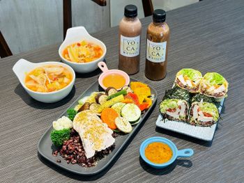 【優卡輕食You Can Fresh永和總店】新北輕食捲餅專賣店！外食族「低GI飲食」健康餐首選！優卡飲營養好喝沒負擔～