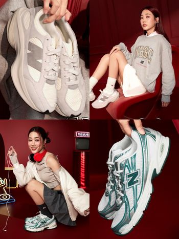 New Balance又逼人掏錢！2025新年兩大必買「雲朵厚底、復古跑鞋」韓國女生都在穿！