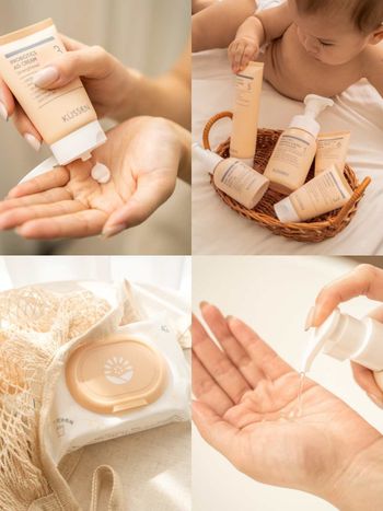 真正適合台灣的敏弱肌！KÜSSEN葵森研發寶寶嬌嫩肌也能用「洗護保養品」，好用到醫院都認證！