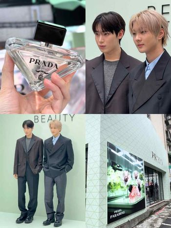 ENHYPEN禎元、善禹來台！PRADA Beauty旗艦快閃店台北盛大開幕、6大必逛亮點一次看！