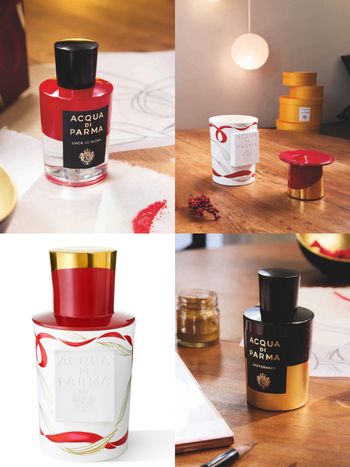 ACQUA DI PARMA新年限量香水推薦！格調系列人氣淡香精「曦光玫瑰、藏紅花」奢華新裝，禮帽香氛蠟燭也太可愛！