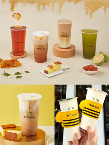 2025迷客夏必喝推薦！全新「就是蜂蜜拿鐵、蜂蜜黑糖粉粿」療癒登場、買還送超萌蜜蜂杯套！