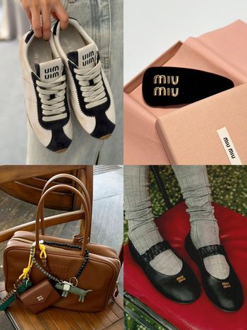 MiuMiu新年12大必收清單！爆款包包、NB聯名球鞋、棒球帽...越看越想買！
