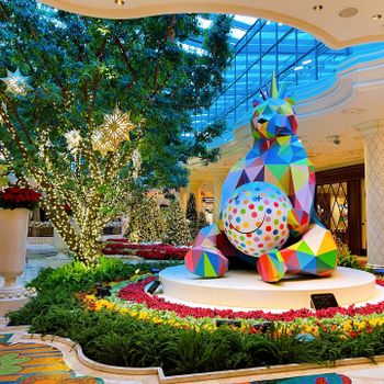 【美國-Las Vegas】2024 聖誕大廳│Wynn Las Vegas│永利大飯店